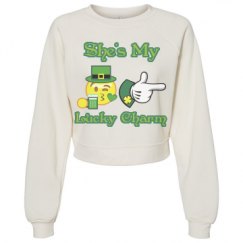 Women's Raglan Pullover Fleece