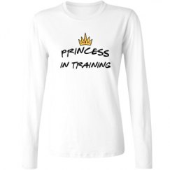 Ladies Relaxed Fit Basic Long Sleeve Tee