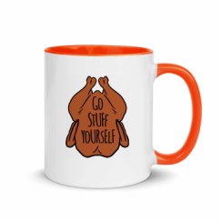 11oz Ceramic Mug with Color Inside