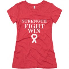 Ladies Slim Fit Super Soft Triblend Tee