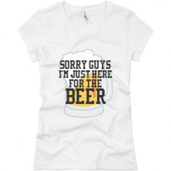 Ladies Slim Fit Basic Promo Jersey Tee