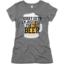 Ladies Slim Fit Super Soft Triblend Tee