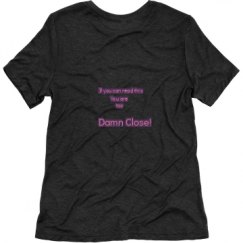 Ladies Relaxed Fit Super Soft Triblend Tee