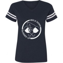 Ladies Relaxed Fit Vintage Sports Tee
