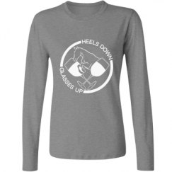 Ladies Relaxed Fit Basic Long Sleeve Tee