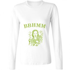 Ladies Relaxed Fit Basic Long Sleeve Tee