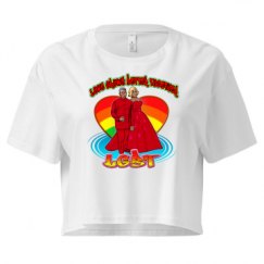 Ladies Festival Cali Crop Top Tee