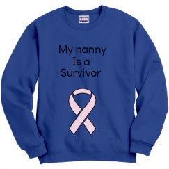 Unisex Film and Foil Crewneck Sweatshirt