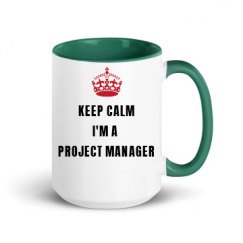 15oz Ceramic Mug with Color Inside