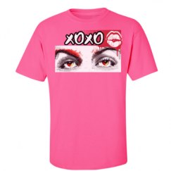 Unisex Ultra Cotton Safety Neon Crewneck Tee