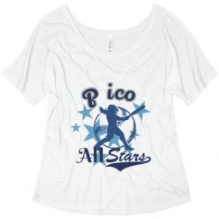 Ladies Flowy Slouchy Tee