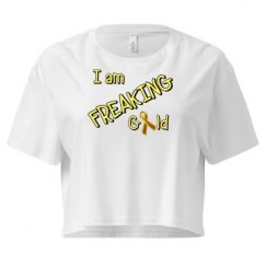 Ladies Festival Cali Crop Top Tee