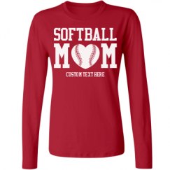 Ladies Relaxed Fit Basic Long Sleeve Tee