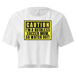 Ladies Festival Cali Crop Top Tee