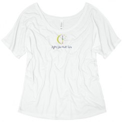 Ladies Flowy Slouchy Tee