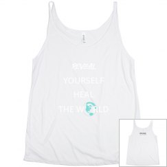 REVEAL Yourself Scoop Neck Plus Size Tank