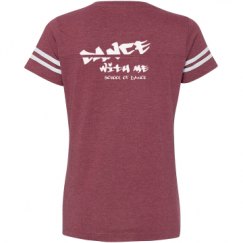 Ladies Relaxed Fit Vintage Sports Tee