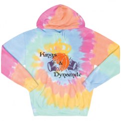 Unisex Tie-Dye Fleece Hoodie