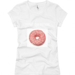 Ladies Slim Fit Basic Promo Jersey Tee