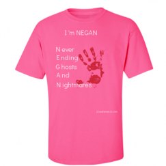 Unisex Ultra Cotton Safety Neon Crewneck Tee
