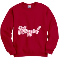 Unisex Film and Foil Crewneck Sweatshirt