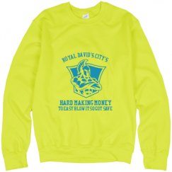 Unisex Neon Crewneck Sweatshirt