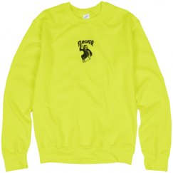 Unisex Neon Crewneck Sweatshirt