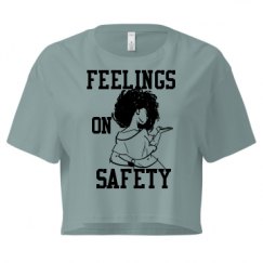 Ladies Festival Cali Crop Top Tee