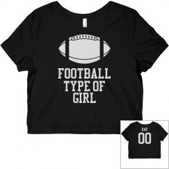 Football Girl Crop Top