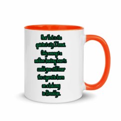 11oz Ceramic Mug with Color Inside