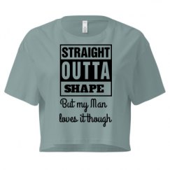 Ladies Festival Cali Crop Top Tee