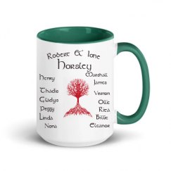 15oz Ceramic Mug with Color Inside