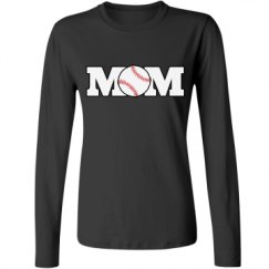 Ladies Relaxed Fit Basic Long Sleeve Tee