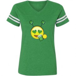 Ladies Relaxed Fit Vintage Sports Tee