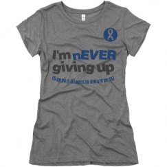 Ladies Slim Fit Super Soft Triblend Tee