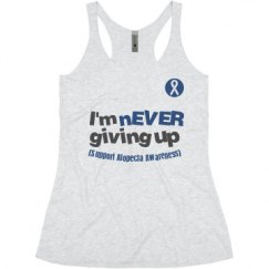 Ladies Slim Fit Super Soft Racerback Triblend Tank