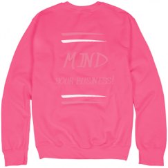 Unisex Neon Crewneck Sweatshirt