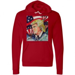 Unisex Fleece Pullover Midweight Hoodie