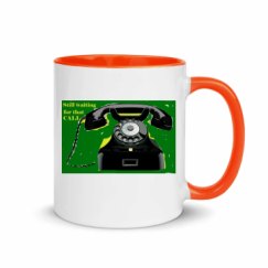 11oz Ceramic Mug with Color Inside