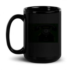 15oz Black Glossy Mug