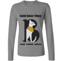 Ladies Relaxed Fit Basic Long Sleeve Tee