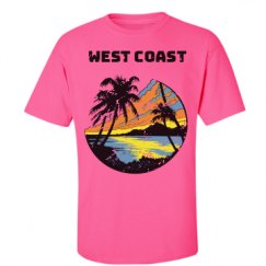 Unisex Ultra Cotton Safety Neon Crewneck Tee