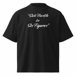 Unisex Organic Oversized High Neck T-Shirt