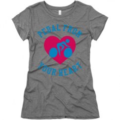 Ladies Slim Fit Super Soft Triblend Tee