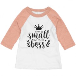 Toddler 3/4 Sleeve Raglan Tee