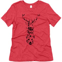 Ladies Relaxed Fit Super Soft Triblend Tee