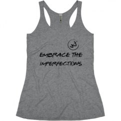 Ladies Slim Fit Super Soft Racerback Triblend Tank