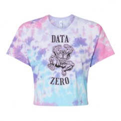 Women's Tie Dye Crop Top Tee