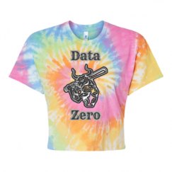 Women's Tie Dye Crop Top Tee