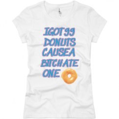 Ladies Slim Fit Basic Promo Jersey Tee